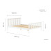 Oxford Bed (White)