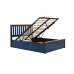 Phoenix Ottoman Bed (Navy Blue) 