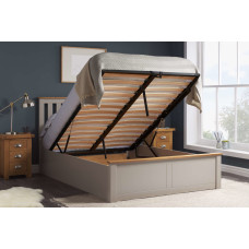Phoenix Ottoman Bed (Pearl Grey)