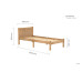Rio Bed (Rustic Pine) 