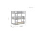 Tressa Triple Bunk (Grey)