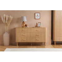 Axel 6 Drawer Chest (Oak)