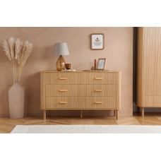 Axel 6 Drawer Chest (Oak)
