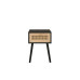 Croxley 1 Drawer Bedside (Black)