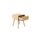 Croxley 1 Drawer Bedside (Oak)