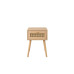 Croxley 1 Drawer Bedside (Oak)