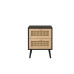 Croxley 2 Drawer Bedside (Black)