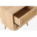 Croxley 2 Drawer Bedside (Oak)