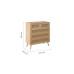 Croxley 5 Drawer Chest (Oak)