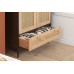 Croxley 2 Door + 1 Drawer Wardrobe (Black)