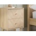 Herringford 2 Drawer Bedside (Oak)