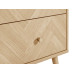 Herringford 2 Drawer Bedside (Oak)