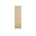 Herringford 2 Door + 1 Drawer Wardrobe (Oak)