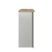 Highgate 4 Drawer Chest (Grey & Oak)