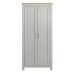 Highgate 2 Door Wardrobe (Grey & Oak)
