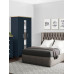 Highgate 3 Door Mirror Wardrobe (Navy & Oak)