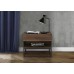 Houston 1 Drawer Bedside (Walnut)