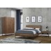Houston 1 Drawer Bedside (Walnut)