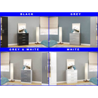 Lynx 4 Drawer Chest (4 Colours)
