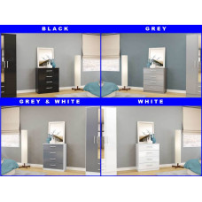 Lynx 4 Drawer Chest (4 Colours)