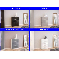 Lynx 5 Drawer Chest (4 Colours)