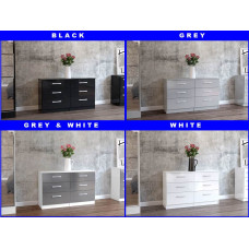 Lynx 6 Drawer Chest (4 Colours)