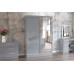 Lynx Sliding Wardrobe with Mirror (4 Colours) 