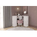 Olivia Corner Dressing Table (White)