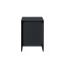 Oslo 2 Drawer Bedside (Black)