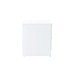 Oslo 2 Drawer Bedside (White)