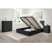 Oslo 3 Drawer Bedside (Black)