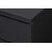 Oslo 3 Drawer Chest (Black)