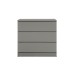 Oslo 3 Drawer Chest (Grey)