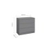 Oslo 3 Drawer Chest (Grey)