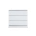 Oslo 3 Drawer Chest (White)