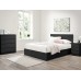 Oslo 4 Drawer Chest (Black)