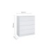 Oslo 4 Drawer Chest (White)