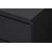 Oslo 6 Drawer Chest (Black)