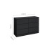 Oslo 6 Drawer Chest (Black)
