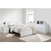 Oslo 6 Drawer Chest (White)