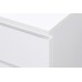 Oslo 6 Drawer Chest (White)