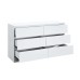 Oslo 6 Drawer Chest (White)