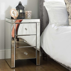 Seville 3 Drawer Bedside (Assembled)  