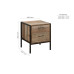 Urban 2 Drawer Bedside 
