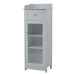 Alaska Glass Cabinet (White)