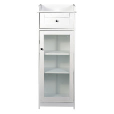 Alaska Glass Cabinet (White)