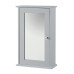 Alaska Wall Mirrored Cabinet (White)