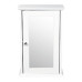 Alaska Grey Wall Mirrored Cabinet (Grey)