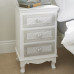 Brittany 3 Drawer Bedside [Assembled] 