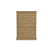 Devon 5 Drawer Chest (Oak)